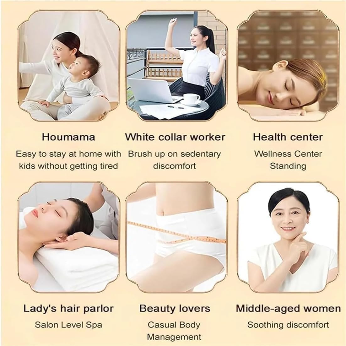NILUTO 2Pcs Meridian Brush Massage Brush, Body Relaxation Meridian Massage Brush, Gentle Exfoliation, Moisturizing