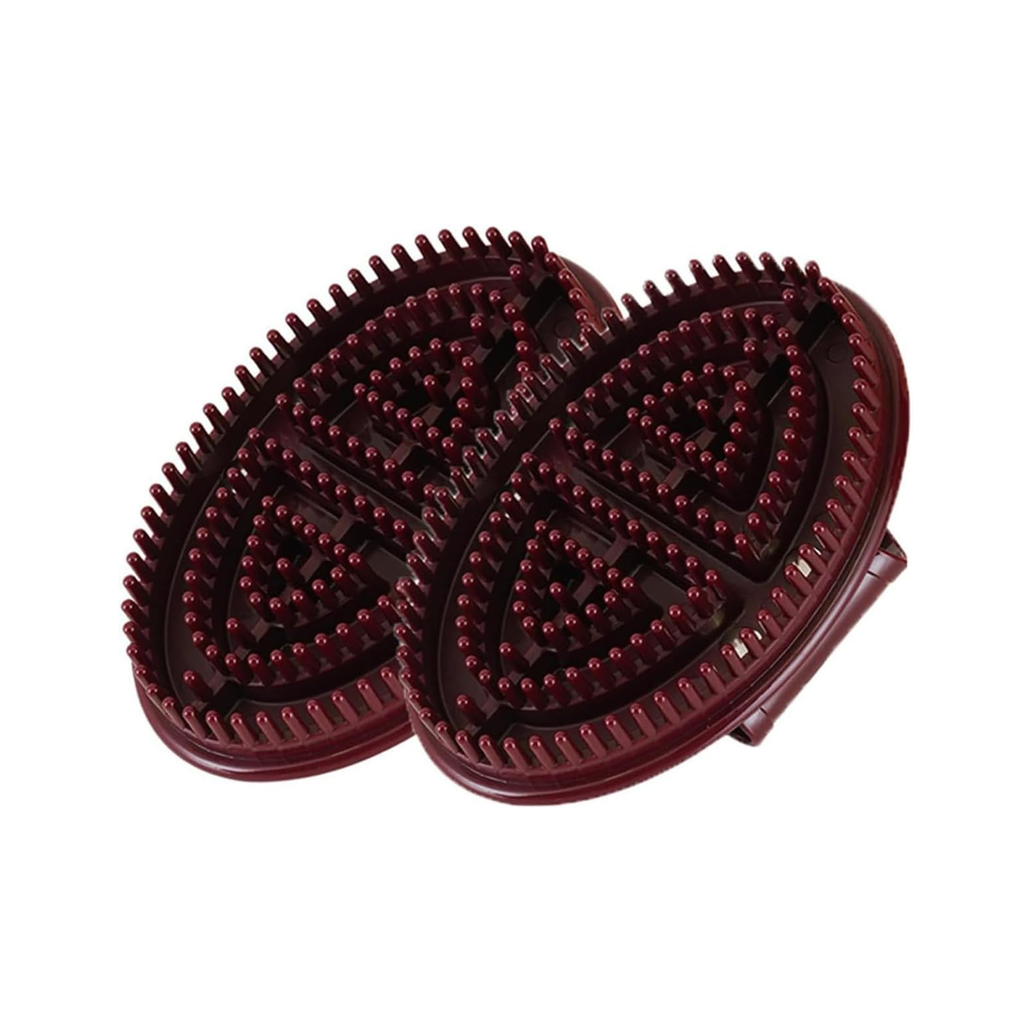 NILUTO 2Pcs Meridian Brush Massage Brush, Body Relaxation Meridian Massage Brush, Gentle Exfoliation, Moisturizing